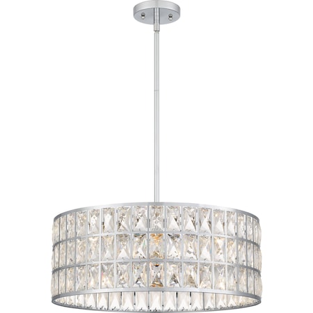 Quoizel Gibson Pendant 4 Lights Polished Chrome GIB2820C